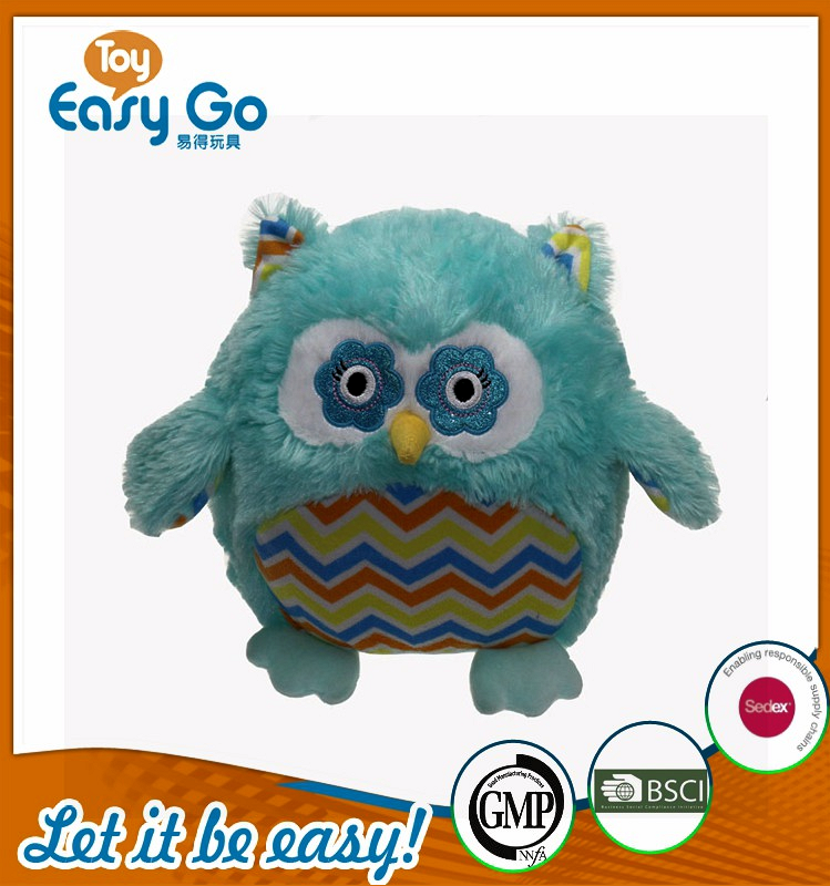 OEKO sedex cute stuffed owl plush owl toys soft plush owl to